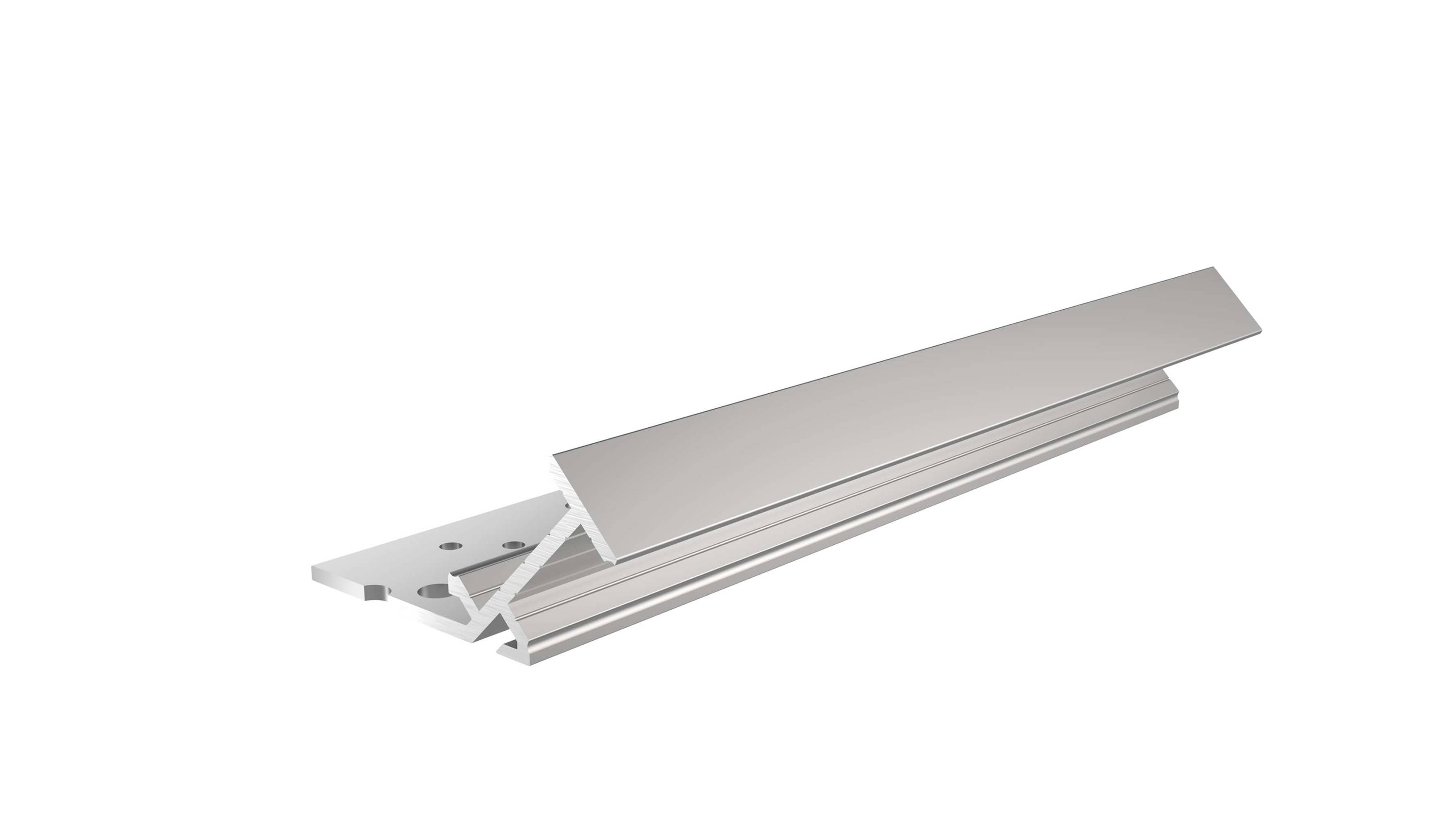 Deko Light 970470 AV-02-20 Haaks profiel Aluminium (b x h x d) 55 x 25.40 x 2000 mm 2 m – Foto 2 van 2