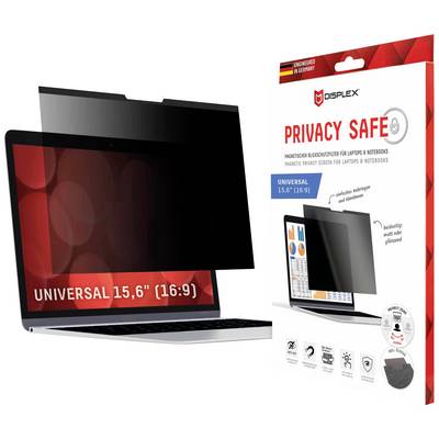 Een verpakking met een privacyfilter voor laptopschermen, geschikt voor universele apparaten met 15,6 inch (16:9).