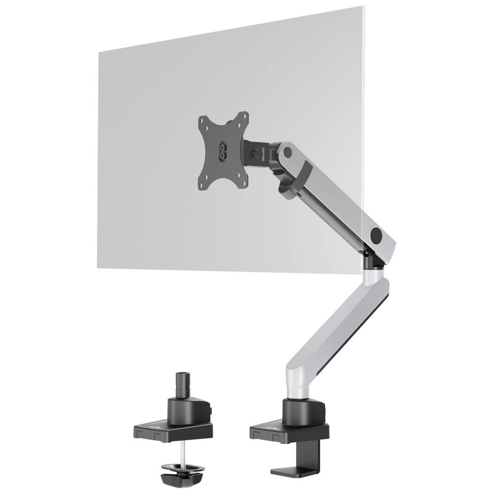 Durable SELECT PLUS 1-voudig Monitor-tafelbeugel 81,3 cm (32) Draaibaar, In hoogte verstelbaar, Kantelbaar, Zwenkbaar