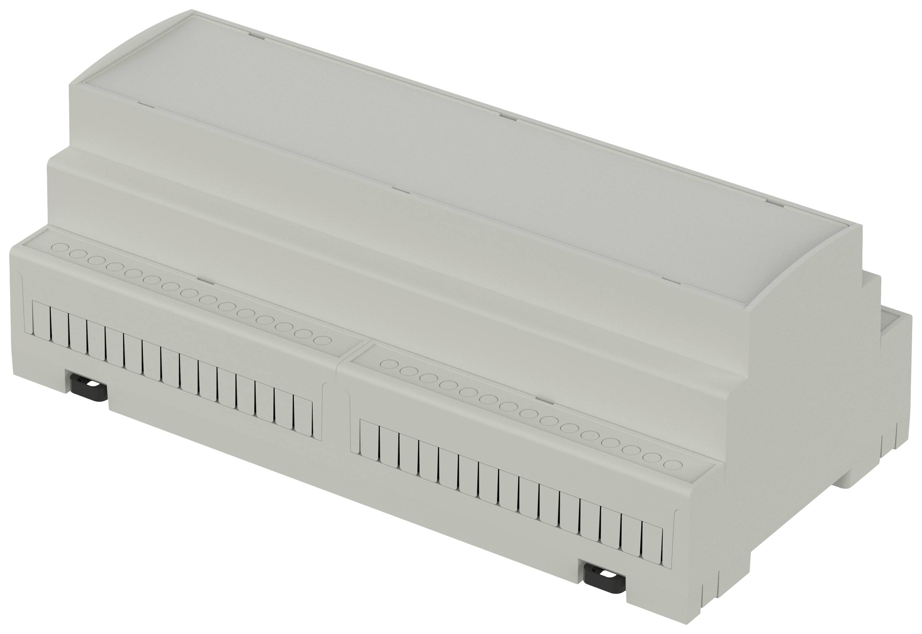 Bopla CombiNorm-Control CNC 175.0 SET Hutschienen-Gehäuse 177.80 x 89.80 x 65.30 ABS Lichtgrau (RAL 7035) 1 St. (656101