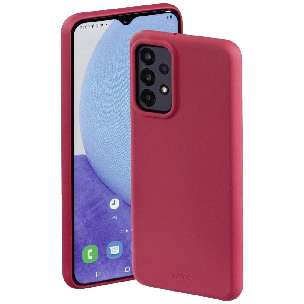 Hama Cover "Finest Feel" voor Samsung Galaxy A23 5G, rood