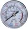 Manometer met schaal in kPa (BAR) en PSI, toont druk van 8 kg/cm². Schaal van 0 tot 150 PSI en 0 tot 10 BAR.