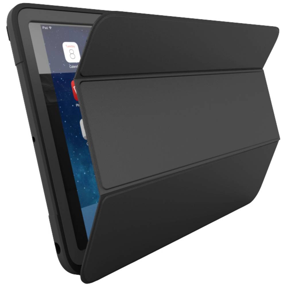 ZAGG Rugged Case Backcover Geschikt voor Apple model: iPad 10.2 (2019), iPad 10.2 (2020), iPad 10.2 (2021) Zwart