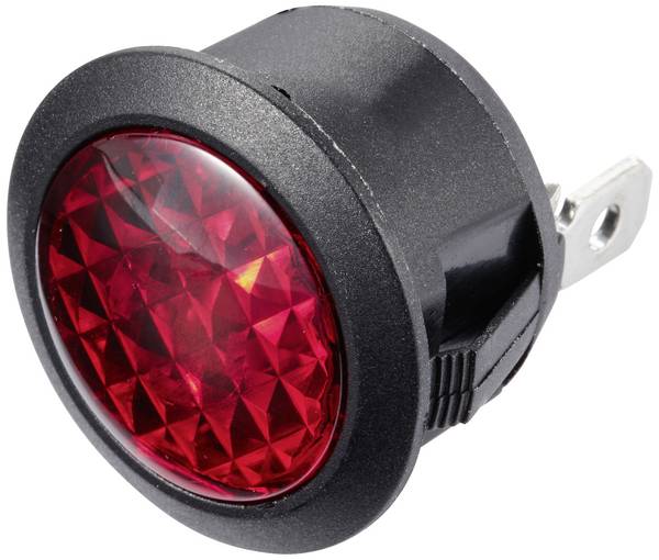 TRU COMPONENTS TC-11193648 Standaard signaallamp met lamp 12 V/DC    Rood 1 stuk(s)