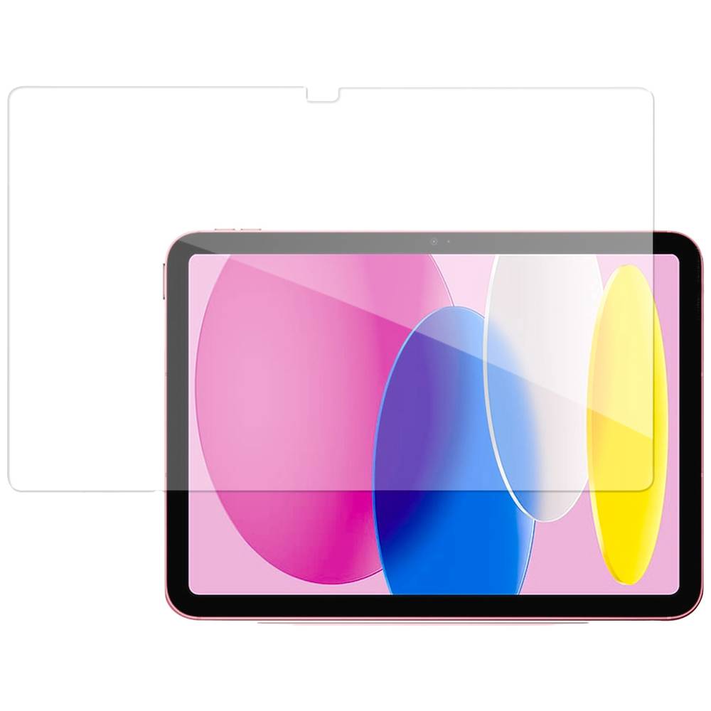 Gehard glas geschikt voor iPad 10.9 2022 Antikras 4Smarts Second Glass Clear