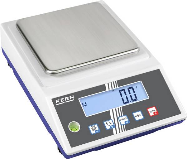 Kern PCB 2000-1 Precisie weegschaal  Weegbereik (max.) 2 kg Resolutie 100 mg werkt op stekkernetvoeding, werkt op batterijen Grijswit, Donkerblauw
