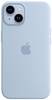 Apple Silicon Case MagSafe Case Apple iPhone 14 Hemel Inductieve lading, Stootbestendig