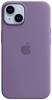 Apple Silicon Case MagSafe Case Apple iPhone 14 Iris Inductieve lading, Stootbestendig