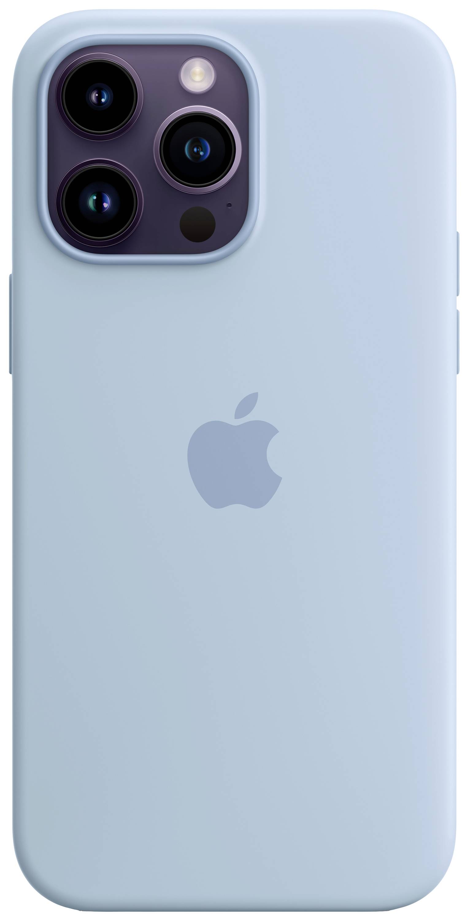 Apple Silicon Case MagSafe Case Apple iPhone 14 Pro Max Hemel Inductieve lading, Stootbestendig