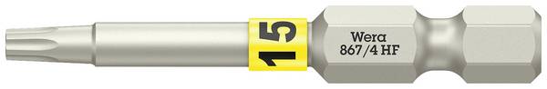 Wera 05060507001 867/4 Torx-bit Aandrijving: 1/4" (6,3 mm) Uitvoering: Torx TX 15 50 mm