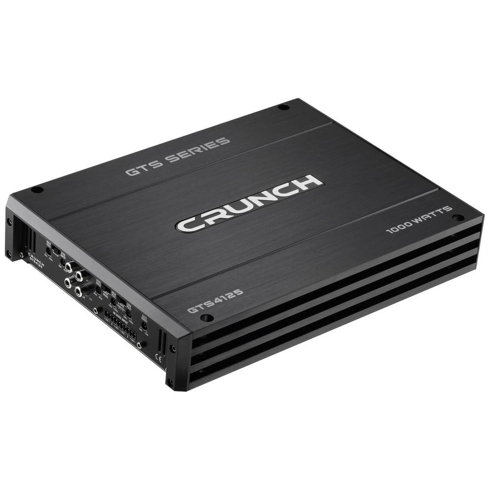 Crunch GTS4125 Versterker 4-kanaals 1000 W Geschikt voor (automerken): Universal