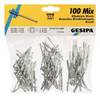 Gesipa 1433667 Popnagel (Ø) 4 mm Staal Aluminium legering 100 onderdelen