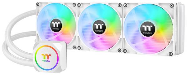 Thermaltake TH420 ARGB Sync processor-alles-in-één vloeistofkoeler wit