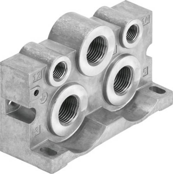 FESTO Eindplaat 8032663 VABE-S1-1L-N12  0 tot 10 bar  1 stuk(s)