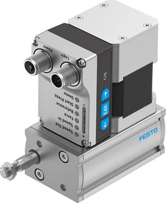 FESTO Elektrische cilindermodule EPCE-TB-45-20-FL-ST-M-H1-PLK-AA 8101540 Slaglengte 20 mm 24 V 1 stuk(s)