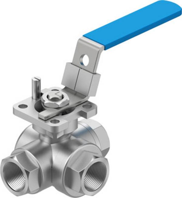 FESTO VZBE-1/2-T-63-F-3L-F04-M-V15V15 8096945 Kogelkraan 1 stuk(s)