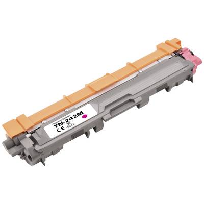 Printercartridge in grijs en oranje, model 'TN-242M', voor laserprinters, compatibel met apparaten die CE 242M ondersteunen.
