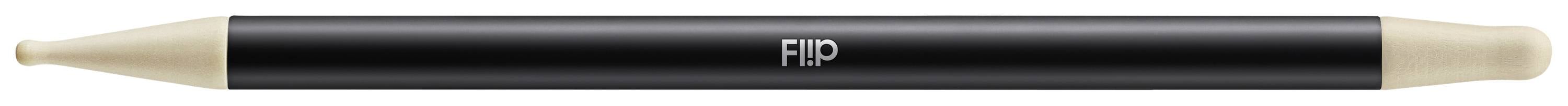 Zwarte en beige pen met de opdruk 'HP'.