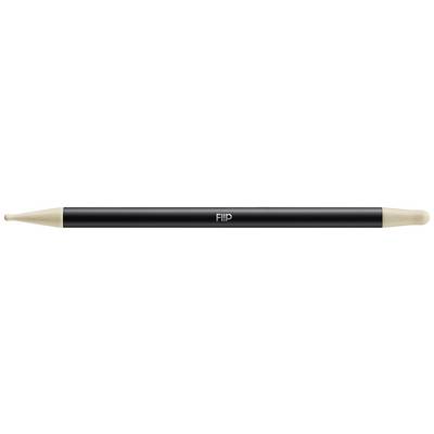 Zwarte en beige pen met de opdruk 'HP'.