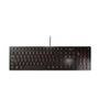 CHERRY KC 6000 Slim Toetsenbord USB AZERTY, Belgisch Zwart Geluidsarme toetsen