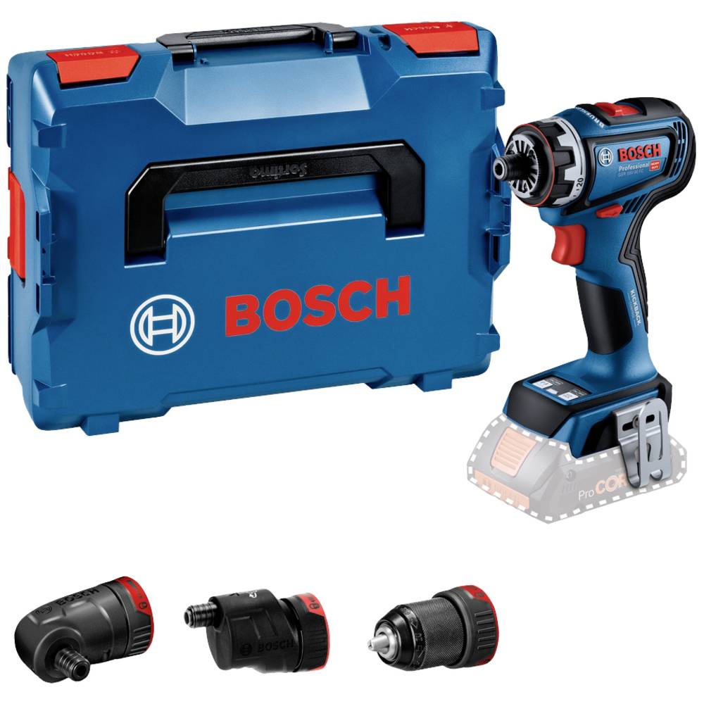 Bosch Professional GSR 18V-90 FC 06019K6203 Accu-schroefboormachine 18 V Li-ion Zonder accu, Zonder lader, Incl. koffer