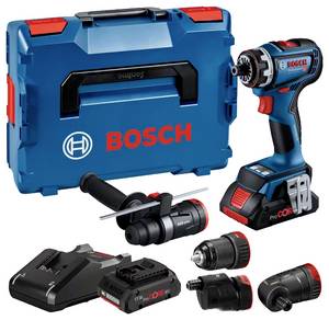 Conrad Bosch Professional GSR 18V-90 FC 06019K6200 Accu-schroefboormachine 18 V Li-ion Incl. 2 accu's, Incl. lader, Incl. koffer aanbieding