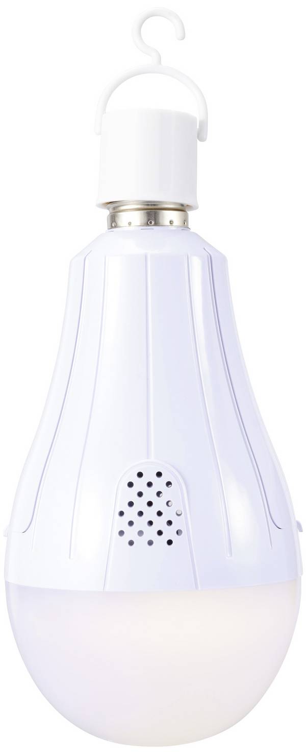 5627748 LED-lamp werkt op batterij Energielabel F (A - G) E27  20 W = 203 W Warmwit (Ø x h) 95 mm x 195 mm Niet dimbaar 1 stuk(s)