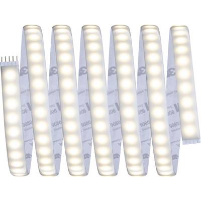 Een LED-lichtstrip met nauw geplaatste, lichtgevende dioden in een gebogen vorm. Ideaal voor flexibele verlichting.