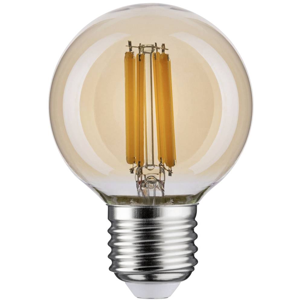 Paulmann 28985 LED-lamp Energielabel E (A - G) E27 Globe (mini) 7 W Warmwit (Ø x h) 60 mm x 87 mm 1 stuk(s)