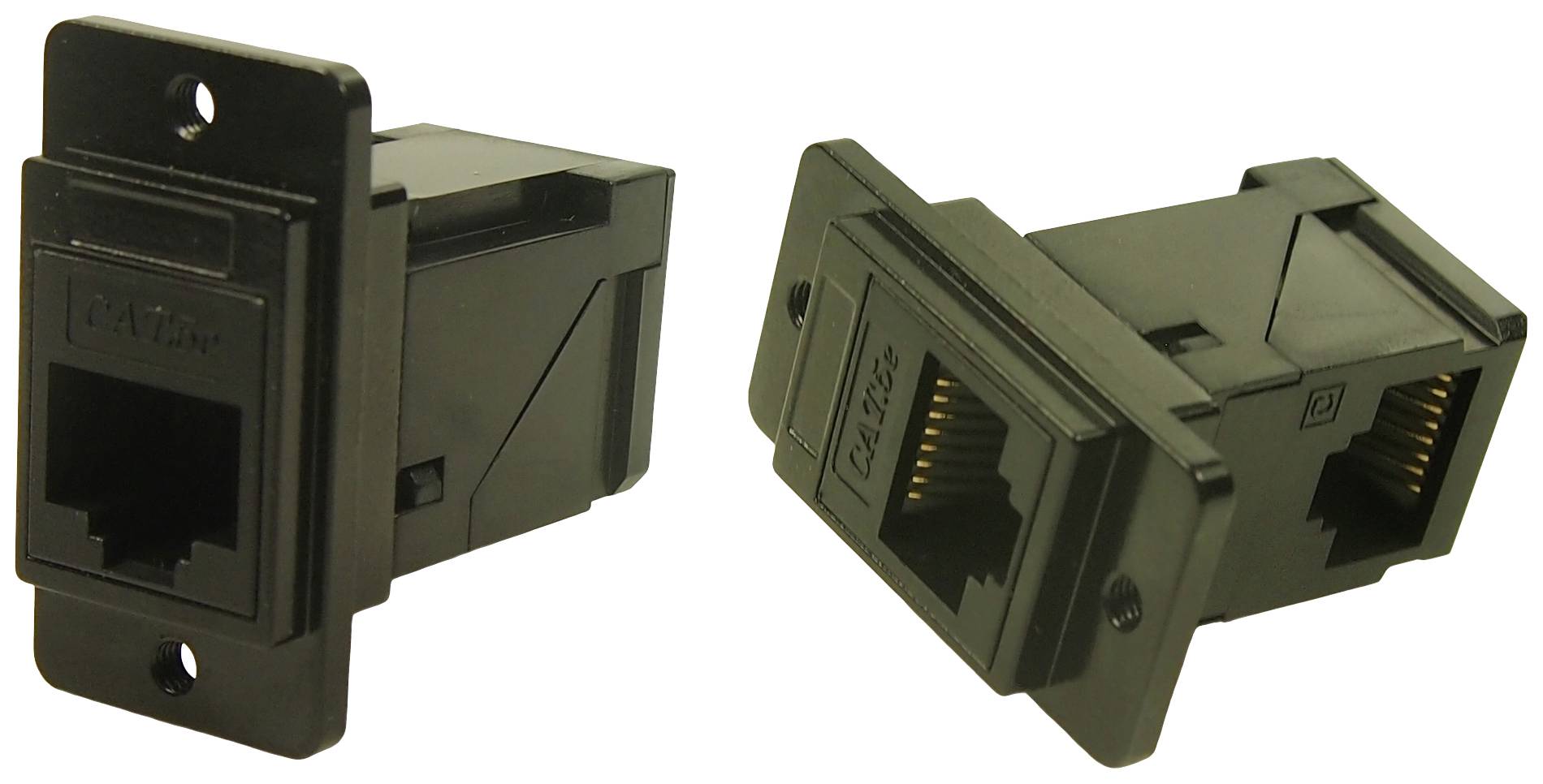 CLIFF CP30751MB3 Verbindingsstuk; verbindingsstuk; DUALSLIM; Cat 5e; 8p8c; hoekig - 1 stuk