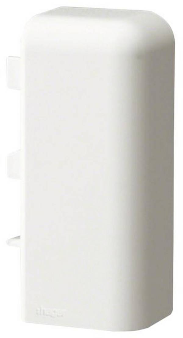 Hager M55639010 Eindstuk Eindstuk rechts (b x h x d) 20 x 70 x 20 mm Wit 1 stuk(s)