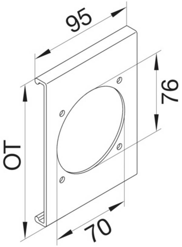 Hager R86857030 Omslag   Grijs 1 stuk(s)