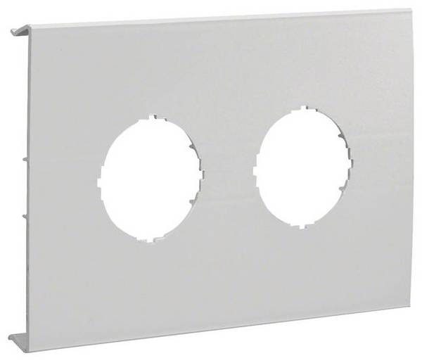 Hager R64527035 Omslag Frontafdekking (l x b) 179 mm x 120 mm Grijs 1 stuk(s)