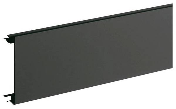 Hager BR08029011 Kabelgoot Bovenstuk (l x b) 2000 mm x 80 mm Antraciet 2 m