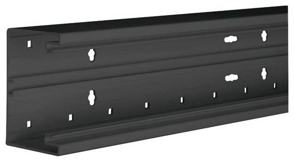 Hager BR6510019011 Kabelgoot Onderdeel (l x b) 2000 mm x 100 mm Zwart 2 m