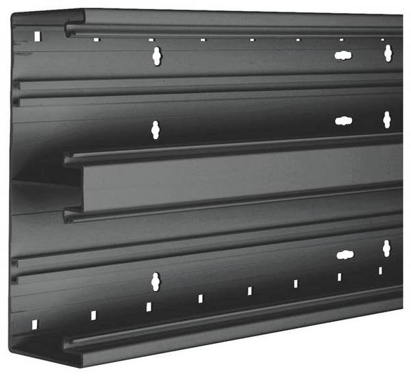 Hager BR652101D9011 Kabelgoot Onderdeel (l x b) 2000 mm x 210 mm Zwart 2 m