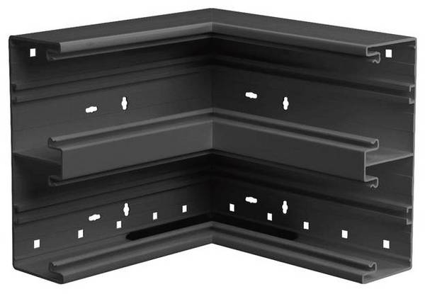 Hager BR652104D9011 Binnenhoek  (b x d) 210 mm x 68 mm Zwart 1 stuk(s)