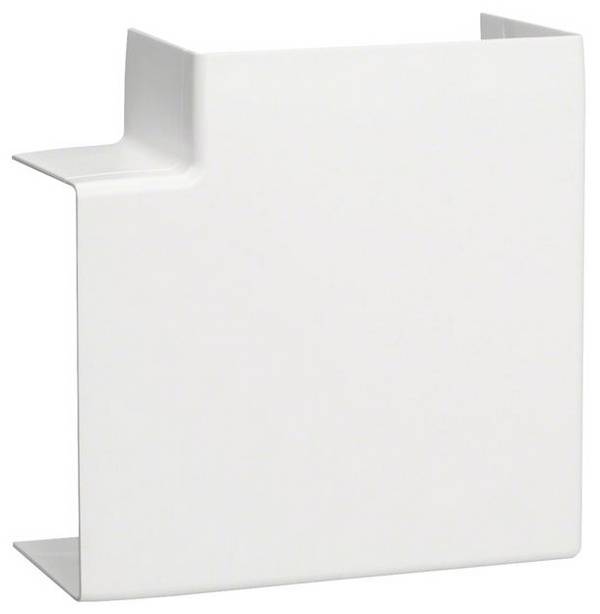 Hager LFF6011059016 Vlakke winkelhaken Vlakke winkelhaken (b x h) 110 mm x 60 mm Wit 1 stuk(s)