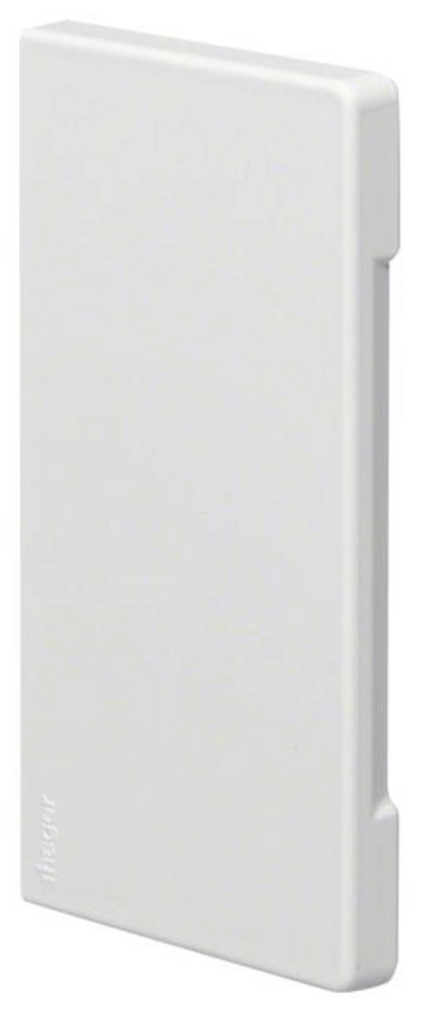 Hager BR6513069016 Eindstuk Eindstuk (l x b x h) 130 x 130 x 68 mm Wit 1 stuk(s)