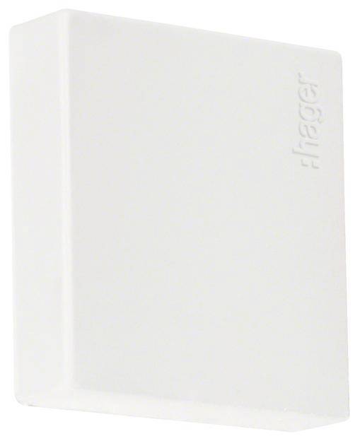 Hager LF2502569016 Eindstuk Eindstuk (b x h) 25 mm x 25 mm Wit 1 stuk(s)