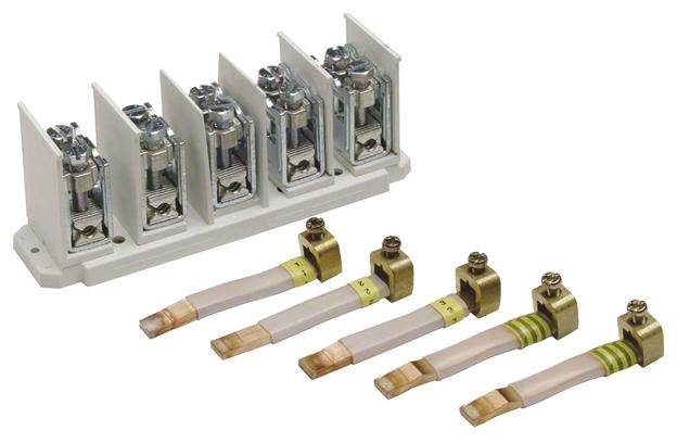 Hager ZM15W Hager ZM15W aansluitset universeel 5p v. U84LS voor SAS 12x5mm voeding zijl. Connection set Meerdere kleuren 5-polig 1 stuk(s)
