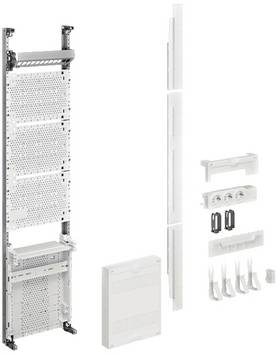 Hager ZU37NW5APZ2 Sonstige Installationstechnik Multimediaverdeelkast Opbouw (op muur)   Inhoud: 1 stuk(s)