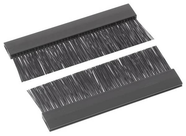 Hager MES-B01 Hager mes-B01 borstel IP40 45x174 (HxL) Brush Kunststof Zwart 1 stuk(s)