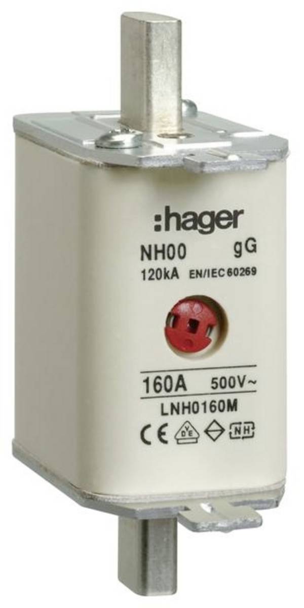 Hager LNH0160M NH-zekering 160 A 3 stuk(s)