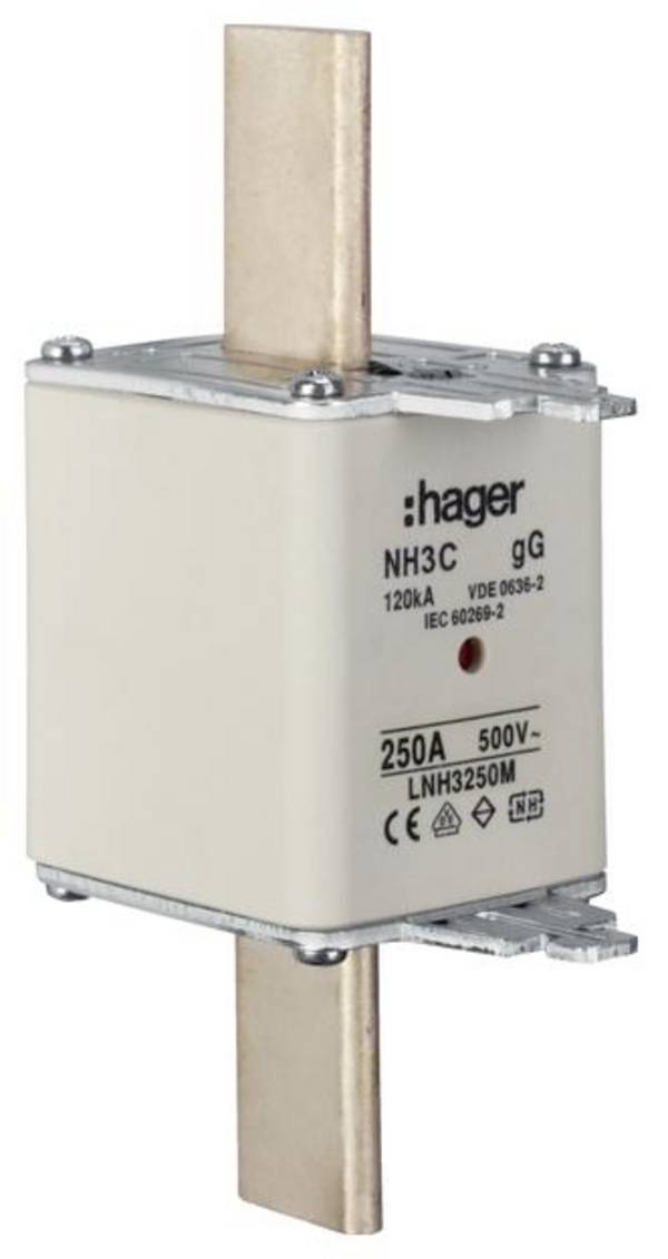 Hager LNH3250M NH-zekering     250 A   3 stuk(s)