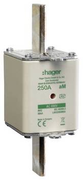 Hager LNH2250M6A NH-zekering     250 A   3 stuk(s)