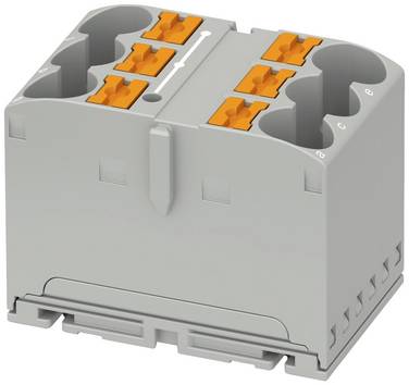 Phoenix Contact 1082387 Verdeelblok  Push-Lock-aansluiting  Grijs 1 stuk(s) Piece