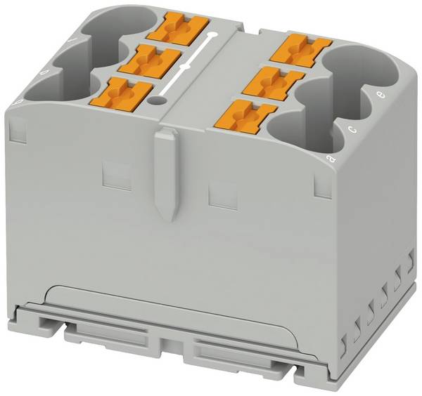 Phoenix Contact 1082387 Verdeelblok  Push-Lock-aansluiting  Grijs 1 stuk(s)