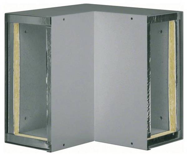 Hager R3061VERZ Binnenhoek Binnenhoek (b x h) 100 mm x 260 mm Verzinkt 1 stuk(s)
