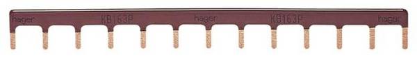 Hager KB963P KB963P Kamrails Twaalfvoudig  195 mm 1 stuk(s) Piece